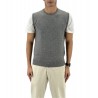 Gilet Uomo misto cashmere Blu Cashmere