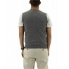 Gilet Uomo misto cashmere Blu Cashmere