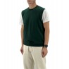 Gilet Uomo misto cashmere Blu Cashmere