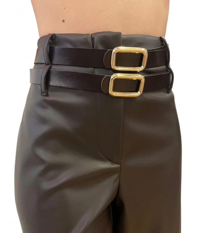Pantaloni in ecopelle Donna Have One