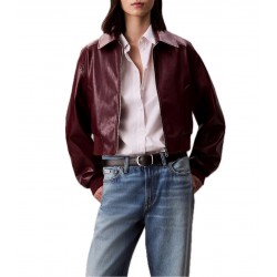 Giubbotto ecopelle Donna Calvin Klein
