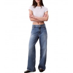 Baggy Jeans low rise Donna Calvin Klein
