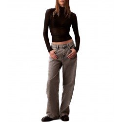Jeans wide leg Donna Calvin Klein