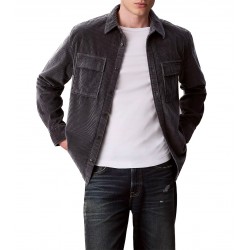 Camicia di velluto Uomo Calvin Klein