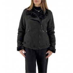Eco Montone Donna Virginia Blu Norma