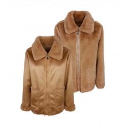 Eco Montone Donna Virginia Blu Arborea