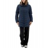 Piumino Donna Virginia Blu Fioritura