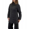 Piumino Donna Virginia Blu Fioritura