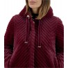 Eco pelliccia Donna Virginia Blu Miele