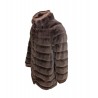 Giaccone in eco pelliccia Donna Virgini