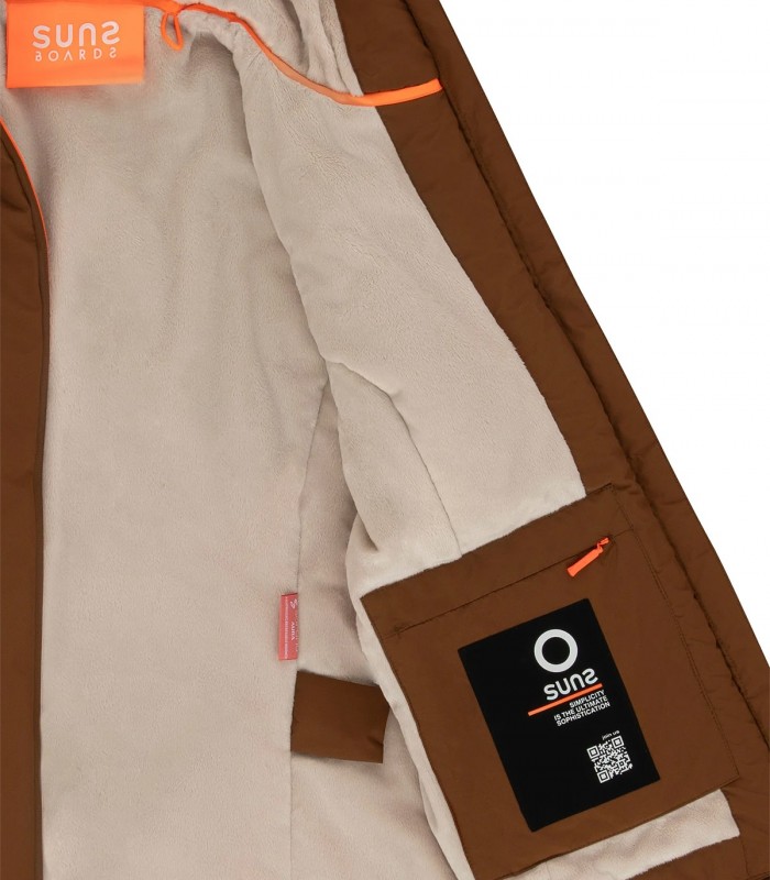 Parka Donna Suns Aurelia long Velou