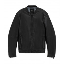 Giubbotto Biker di pelle Uomo Gas New Farid