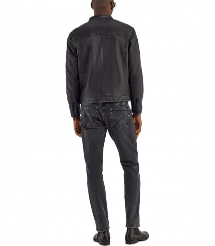 Giubbotto Biker di pelle Uomo Gas New Farid