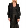 Cardigan lungo con strass Donna Molly Bracken
