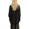 Cardigan lungo con strass Donna Molly Bracken