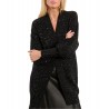 Cardigan lungo con strass Donna Molly Bracken