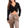 Coprispalle con paillettes Donna Molly Bracken