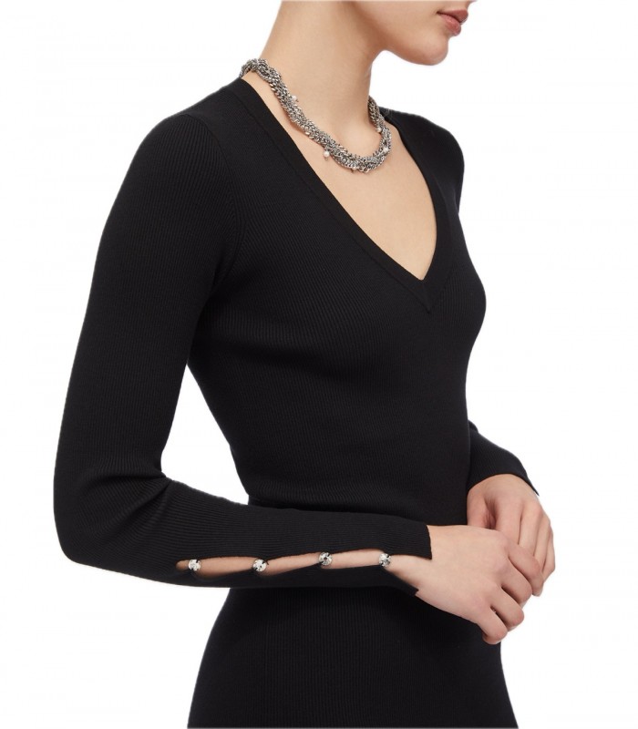 Abito in maglia Donna con castoni gioiello Liu Jo