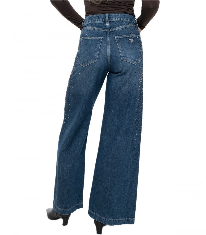 Jeans wide leg Donna Guess Bellagio