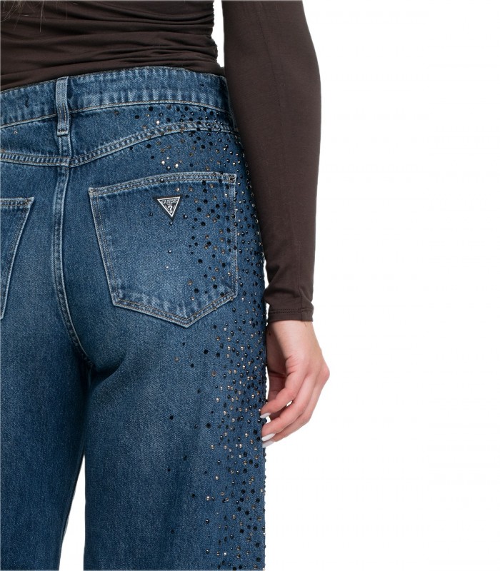 Jeans wide leg Donna Guess Bellagio