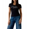 T-shirt con strass Donna Guess