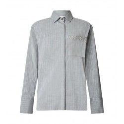 Camicia gessata con borchie Donna Liu Jo