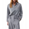 Camicia gessata con borchie Donna Liu Jo