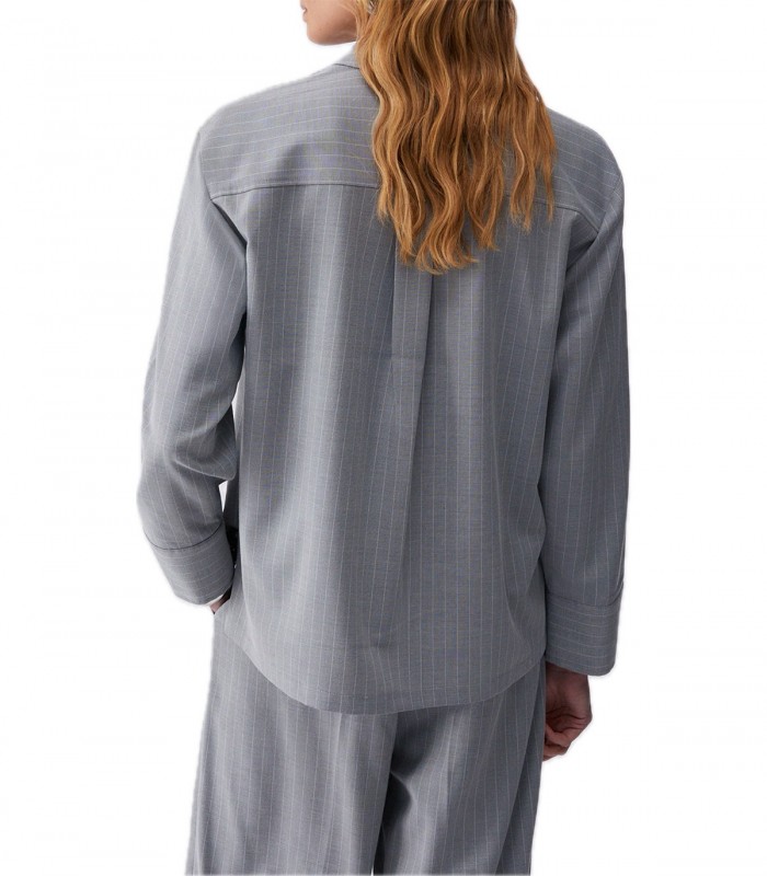 Camicia gessata con borchie Donna Liu Jo