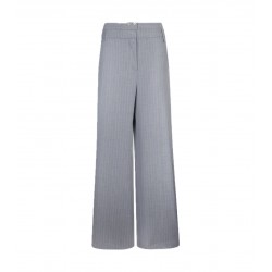 Pantaloni palazzo gessati Donna Liu Jo