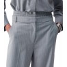 Pantaloni palazzo gessati Donna Liu Jo