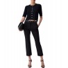Top in maglia con borchie Donna Liu Jo