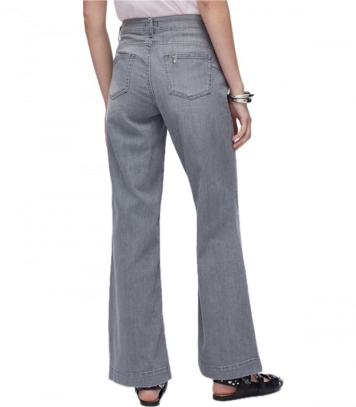 Jeans flare vita alta con bottoni Donna Liu Jo