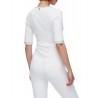 T-shirt in maglia con strass Donna Liu Jo