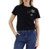 T-shirt con applicazioni Donna Liu Jo
