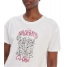 T-shirt con applicazioni Donna Liu Jo