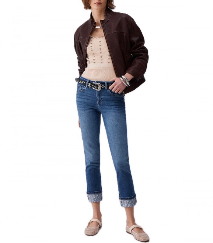 Jeans skinny con strass Donna Liu Jo