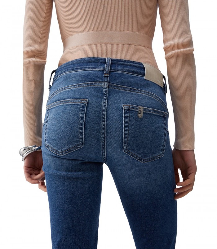 Jeans skinny con strass Donna Liu Jo