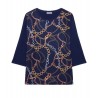 T-shirt stampata Donna Luisa Viola