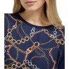 T-shirt stampata Donna Luisa Viola