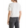 Maglia monologo corta Donna Calvin Klein