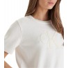 Maglia monologo corta Donna Calvin Klein