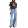 Maglia monologo corta Donna Calvin Klein