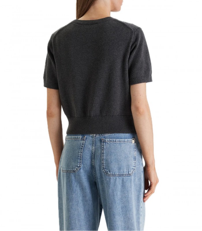Maglia monologo corta Donna Calvin Klein