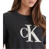 Maglia monologo corta Donna Calvin Klein