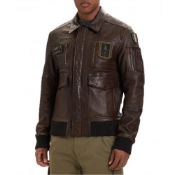 Giubbotto di pelle Pilot Aeronautica Militare