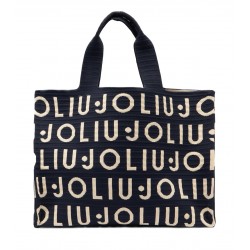 Borsa tote media in maglia Donna Liu Jo