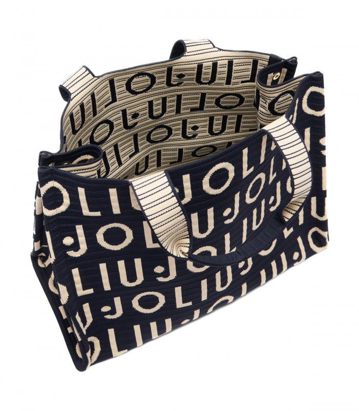 Borsa tote media in maglia Donna Liu Jo
