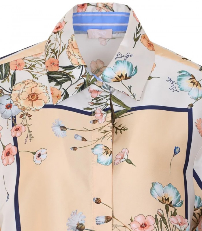 Camicia in twill stampato Donna Liu Jo