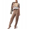 Top con inserti in twill stampato Donna Liu Jo