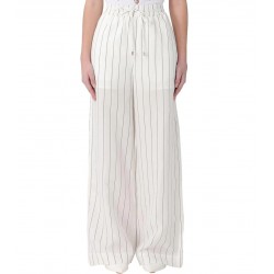 Pantaloni misto lino Donna Liu Jo